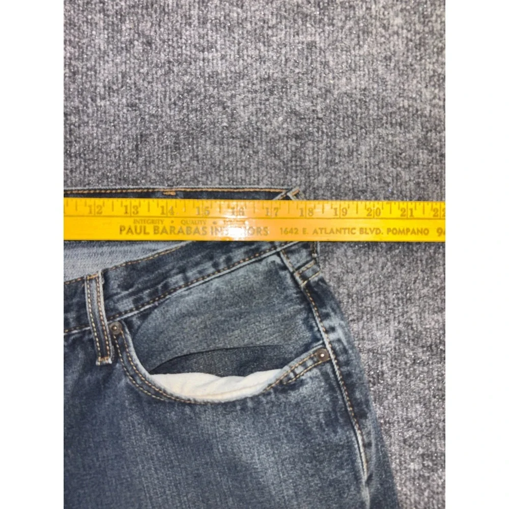 Levi's Jeans Men's‎ 38x29 Blue Denim Faded Medium Wash Relaxed Fit Straight Leg